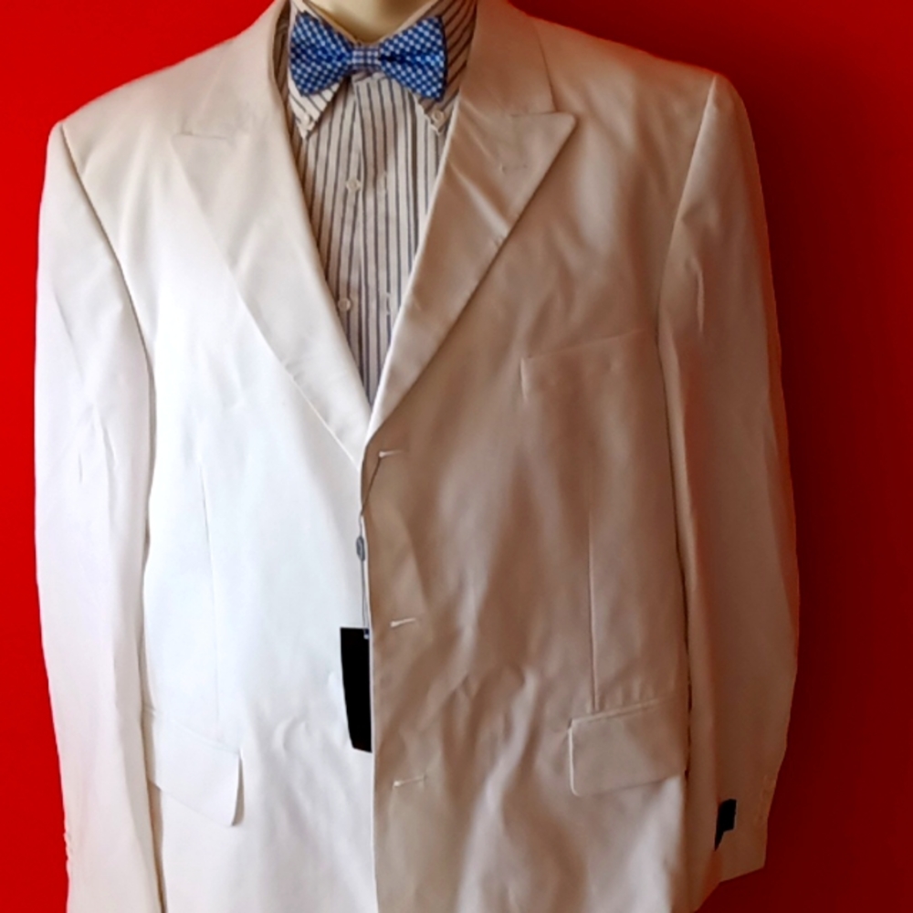 Riccardo Fazzi linen,3 button suit sz 44reg pants4 - Picture 2 of 12